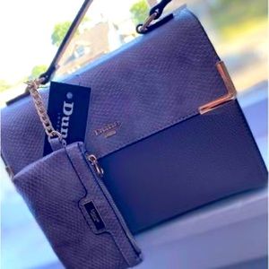 Dune purple purse